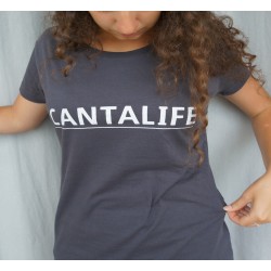 Tee-shirt femme Gris VOYOU - Cantalife