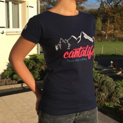 Tee-shirt Femme Marine MOUNTAIN - Cantalife